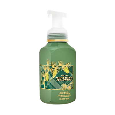 White Iris & Cedarwood Gentle & Clean Foaming Hand Soap