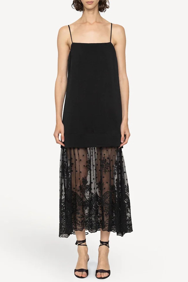 Noa Satin Slip Dress Skirt from Sea New York