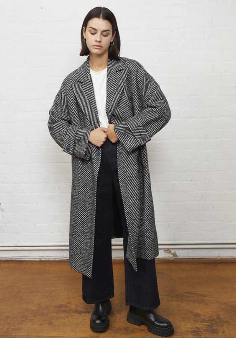 Ellen Oversized Cocoon Coat