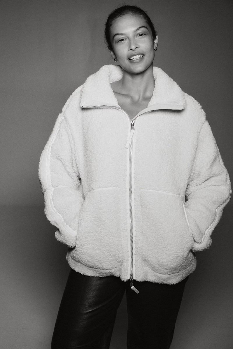 Loose Teddy Jacket from H&M