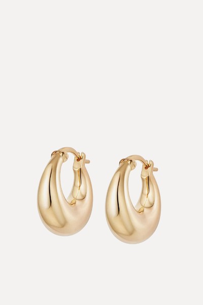 Bold Dome Huggie Earrings from Estée Lalonde x Daisy London