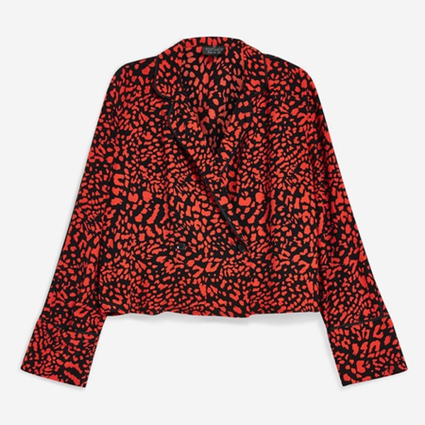 Leopard Print Shirt from Topshop