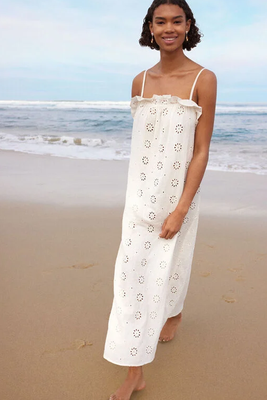 Embroidered Long Dress from Parfois