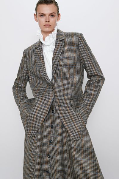 Houndstooth Blazer from Zara