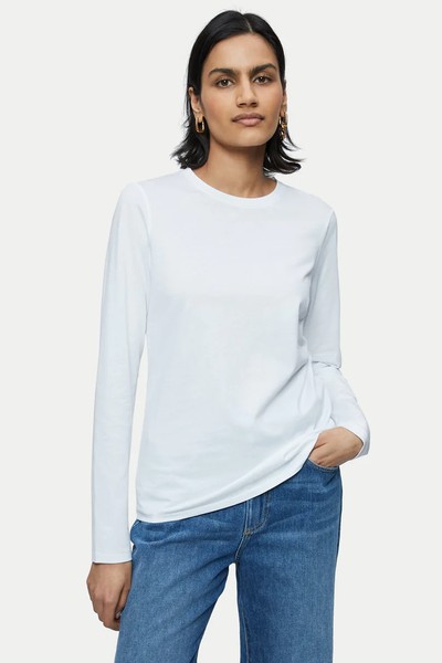 Supima Cotton Long Sleeve Tee from Jigsaw