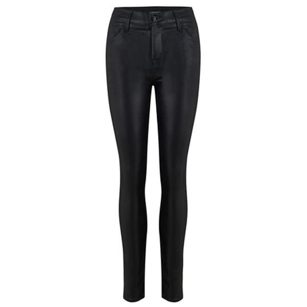 Maria Coated Black Skinny Jean from J Brand Jeans
