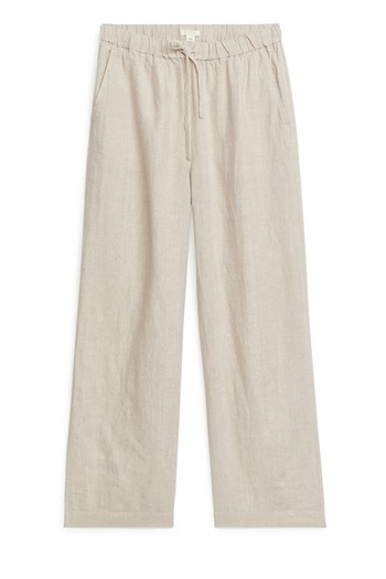 Linen Drawstring Trousers from Arket