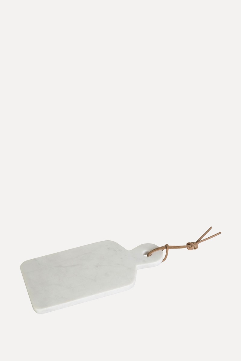 Small Marble Paddle Serving Board from So'Home