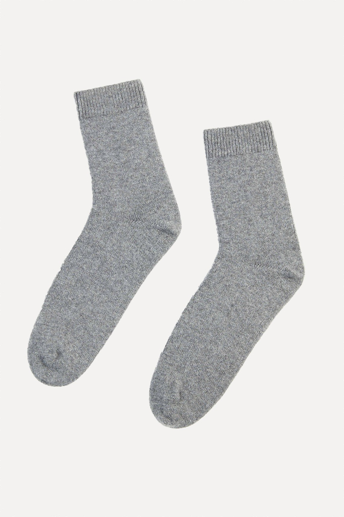 Cashmere Rib Knit Bed Socks from Gobi