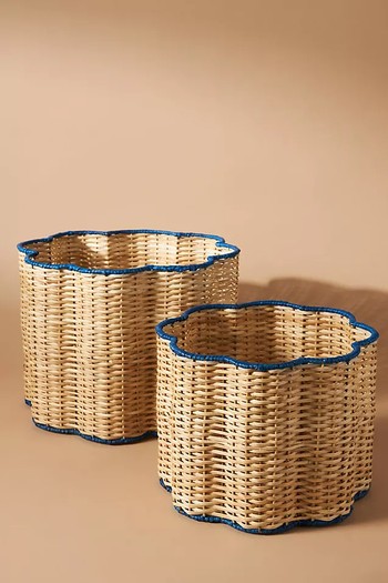 Set of 2 Tulip Baskets from Anthroplogie