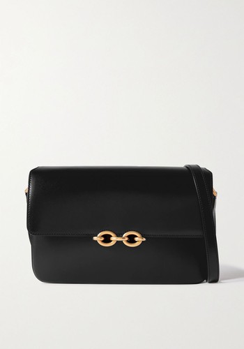 Le Maillon Leather Shoulder Bag from Saint Laurent