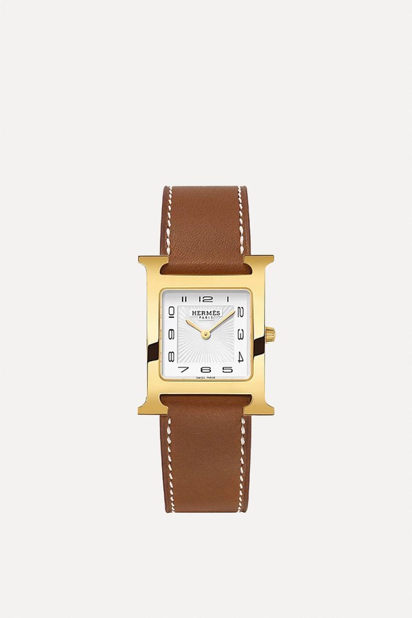Heure H Medium Model 30 mm Single Tour Watch Strap from Hermés