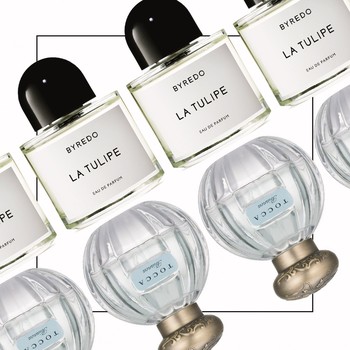 Tocca Bianca, £40.50 and  La Tulipe, £165 | Byredo