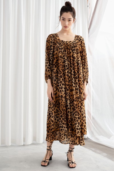 Leopard Kaftan Maxi Dress from & Other Stories