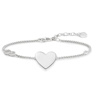 Heart With Infinity Bracelet