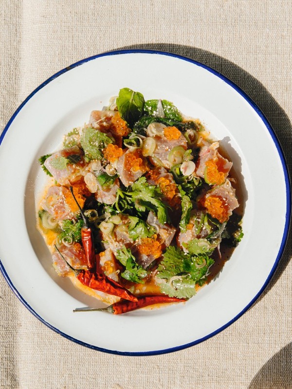 Citrus-Cured Tuna