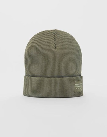 Ribbed Cotton Beanie from Zara