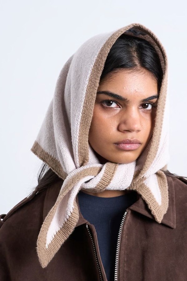 Heidi Knitted Headscarf 