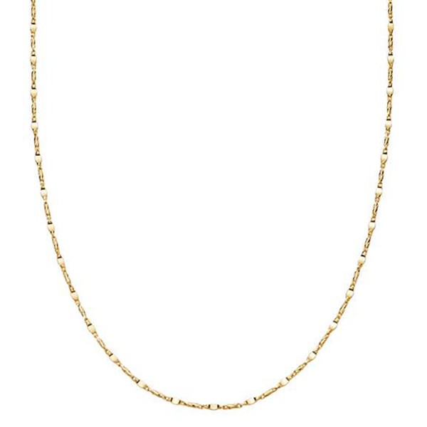 Isla Tidal Twist Necklace 18 CT Gold Plate from Daisy