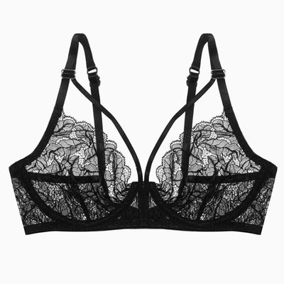 Ziggy Underwire Bra Black from Lonely