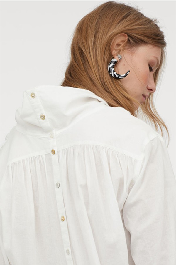 Airy Cotton Blouse