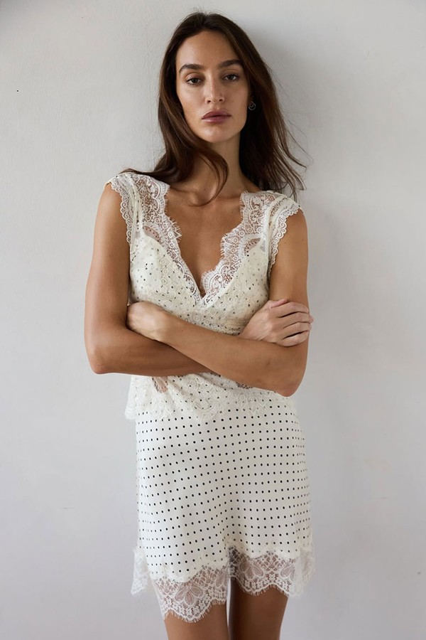 Visions Lace Mini Dress from Third Form