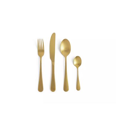 Gold Stainless Steel Cutlery Set