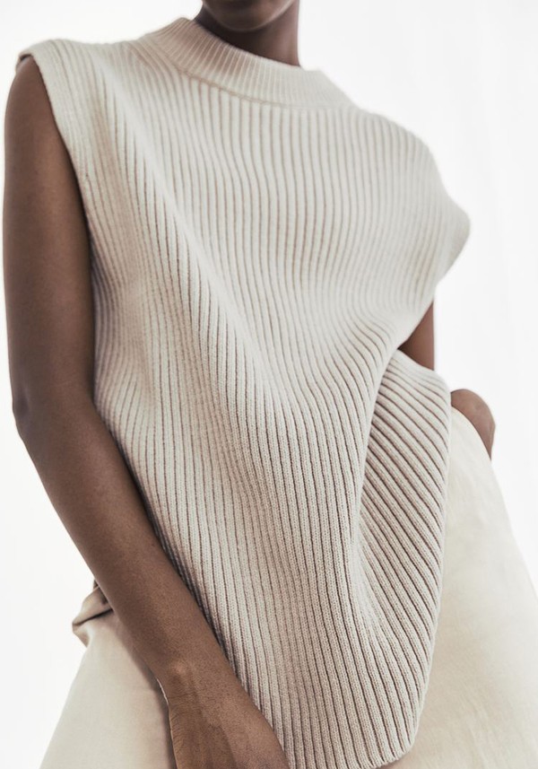 Oversized Sweater Vest from H&M