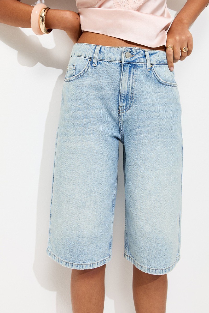 Denim Jort Shorts