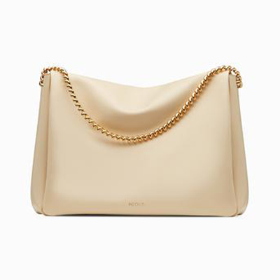 Orbit Chain-Strap Leather Shoulder Bag from Neous