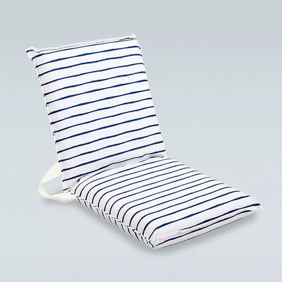 Striped Padded Travel Lounger from Anthropologie