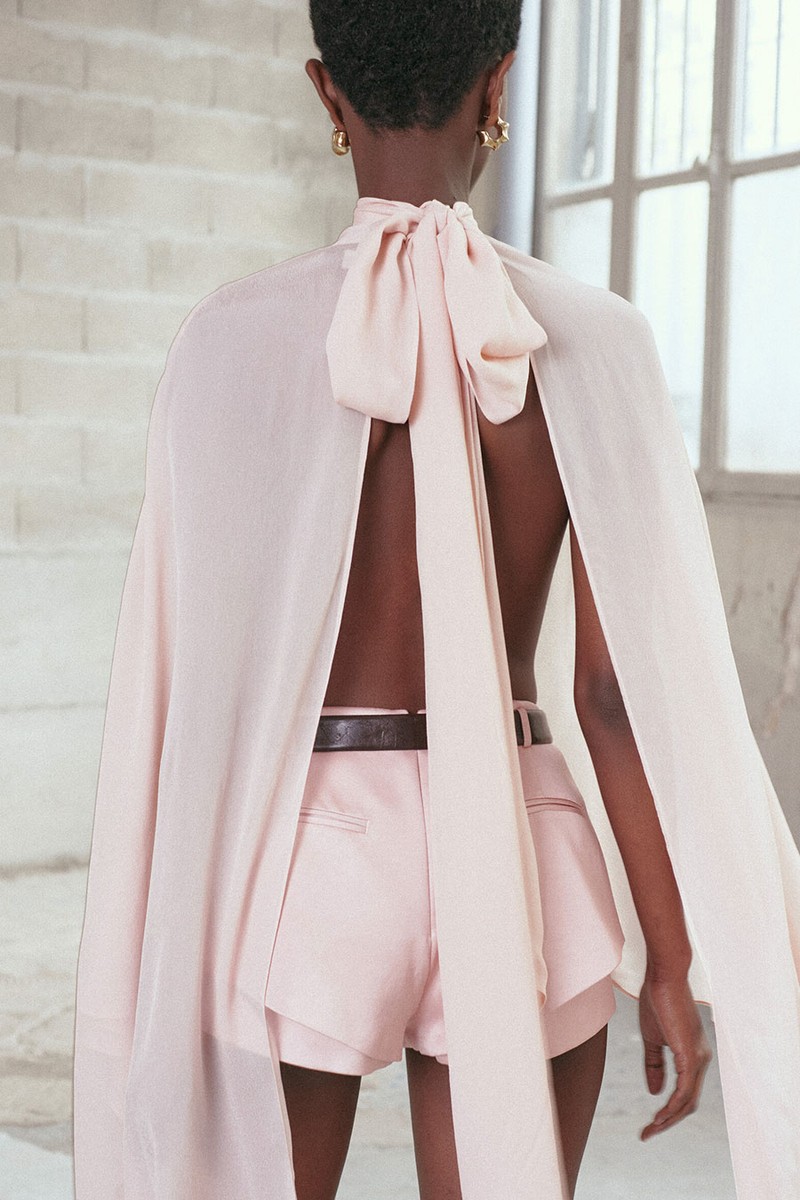 Sheer Cape Playsuit from Arakii