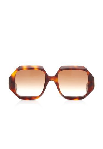 Oversized Square-Frame Acetate Sunglasses from Loewe