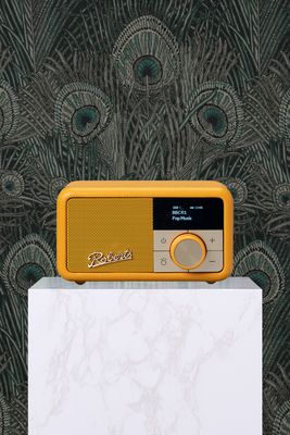 Petite DAB/DAB+/FM Bluetooth Portable Digital Radio, Sunburst Yellow from Roberts Revival