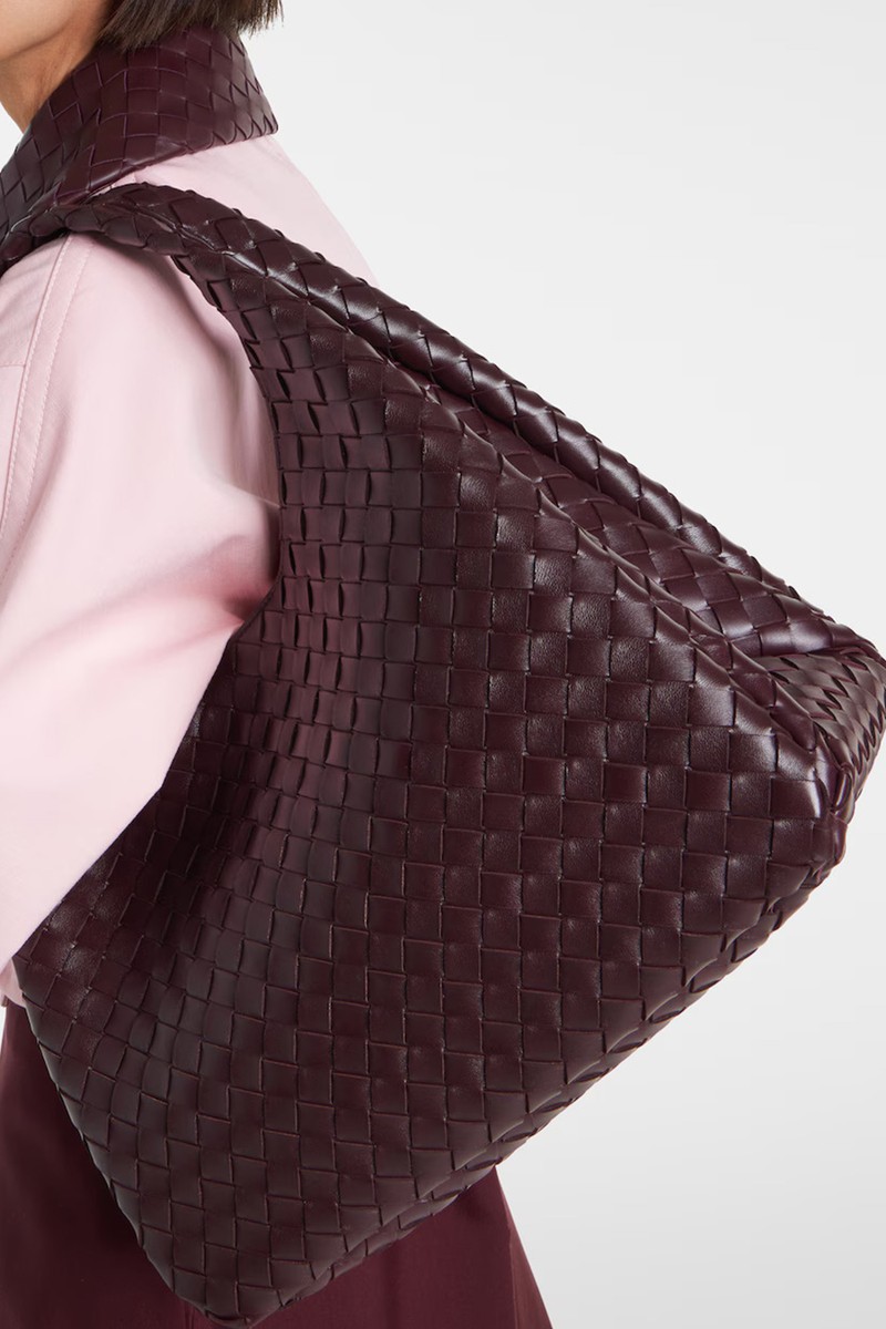 Campana Large Leather Shoulder Bag from Bottega Veneta