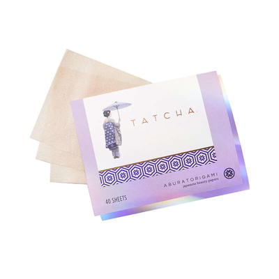 Aburatorigami Japanese Blotting Papers from Tatcha