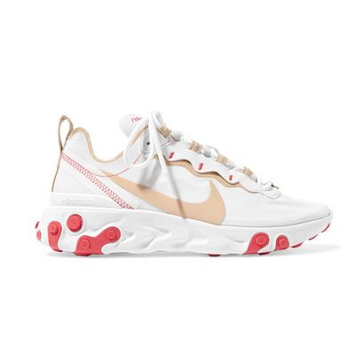 React Element 55 Neoprene & Mesh Sneakers from Nike