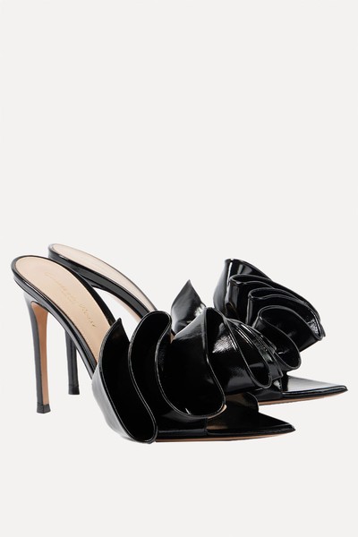 Gabrielle 105 Leather Mules from Gianvito Rossi