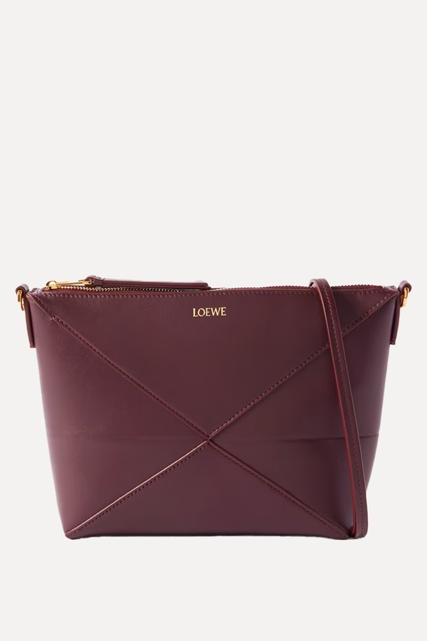 Puzzle Fold Leather Clutch from Loewe
