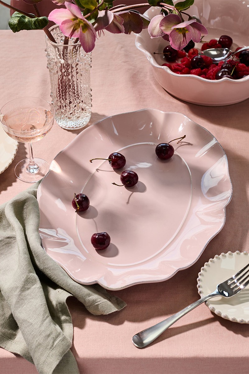 Scalloped Serving Platter from Rose & Grey