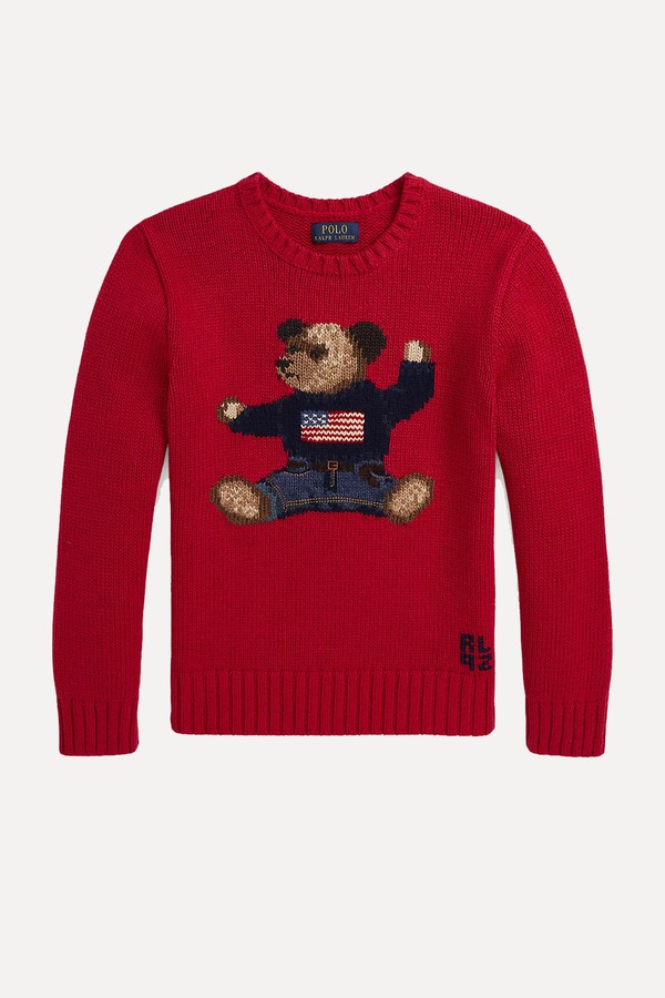 Polo Bear Crewneck Jumper from Ralph Lauren