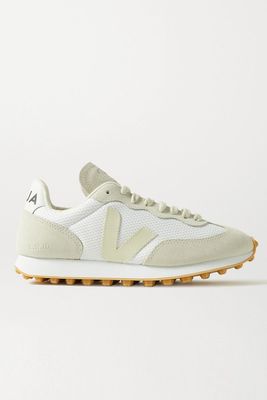 Rio Branco Leather-Trimmed Suede & Mesh Sneakers from Veja
