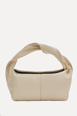 Nappa Leather Croissant Bag from Massimo Dutti
