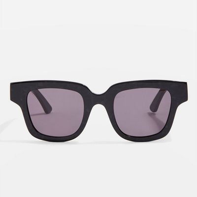 Acetate Chunky Frame Sunglasses from Topshop