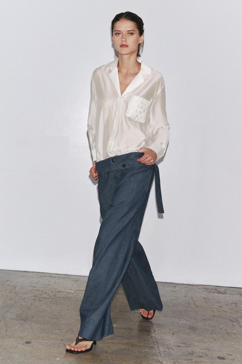 Embroidered Pocket Shirt