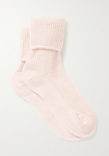 Pure Cashmere Bed Socks from Johnstons Of Elgin