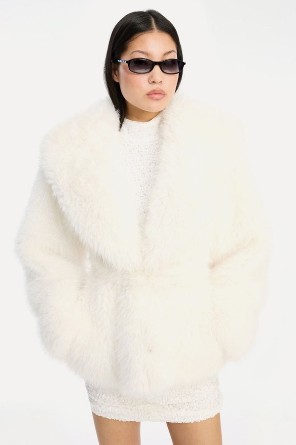 Faux Fur Short Jacket  from Rotate