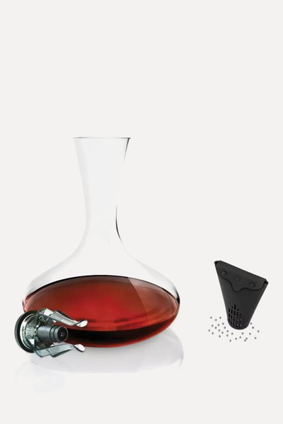 Vitesse 750ml Glass Decanter, Aerator & Cleaning Balls Set from Le Creuset