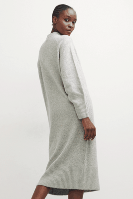 Cotton Blend Crew Neck Relaxed Jumper Dress from Nobody's Child