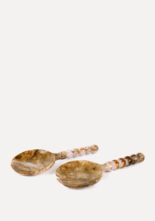 Set Of 2 Resin Salad Servers 